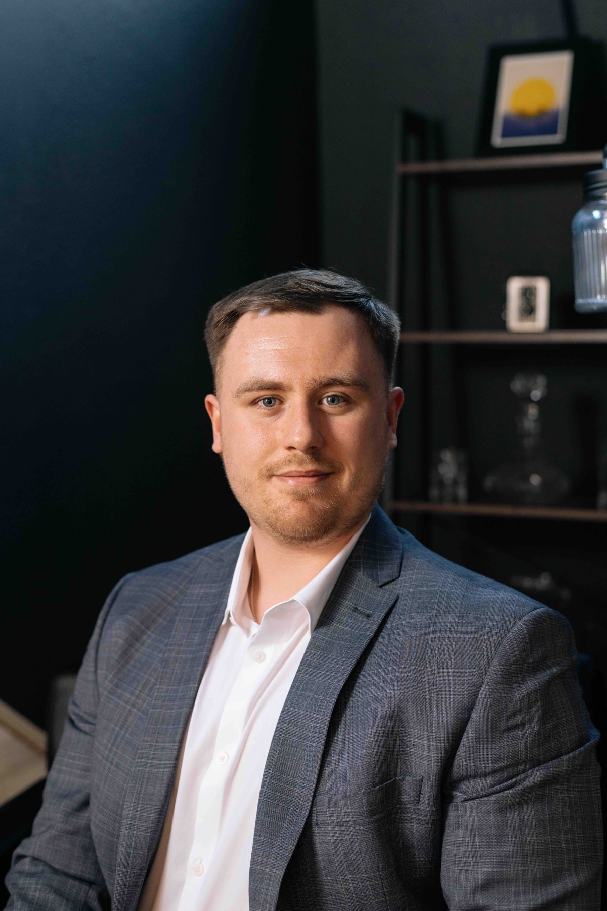 Portrait of Brandon Tickle, Accountant