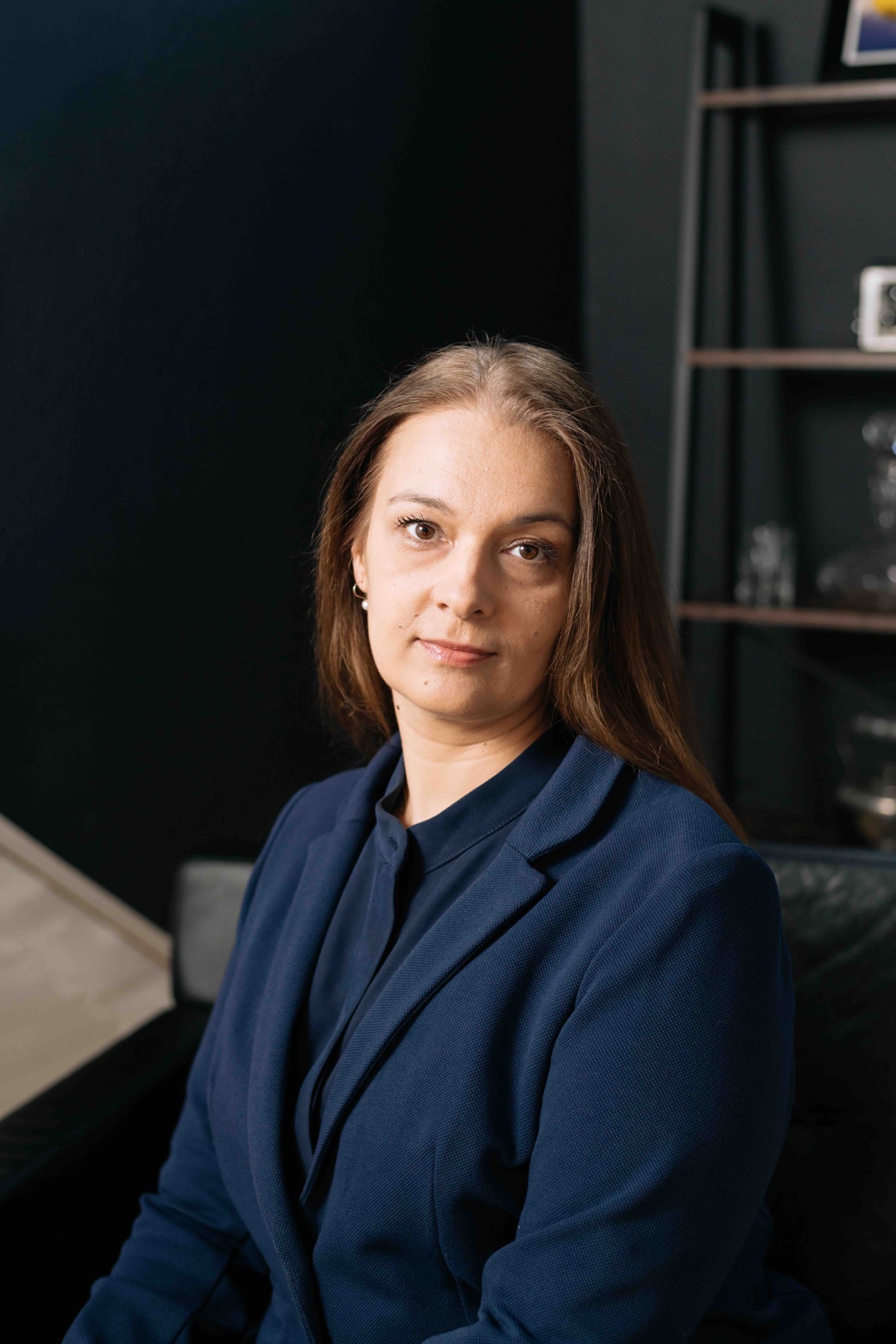 Portrait of Olga Zozulya, Assistant Accountant